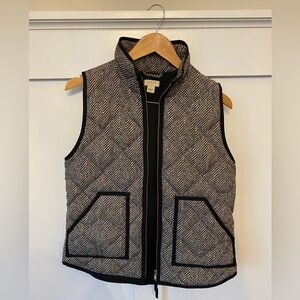 J.Crew herringbone vest